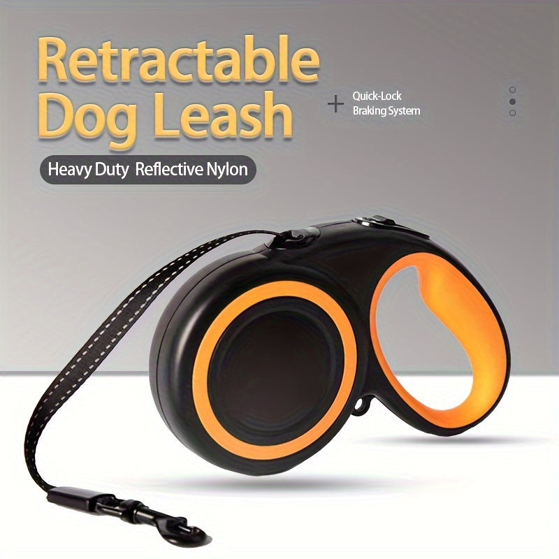 Heavy Duty Reflective Retractable Dog Leash