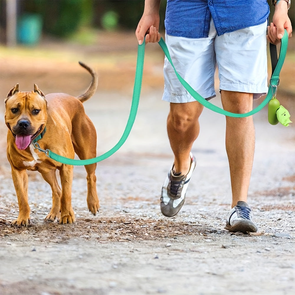 Reflective Neoprene Padded Dog Leash