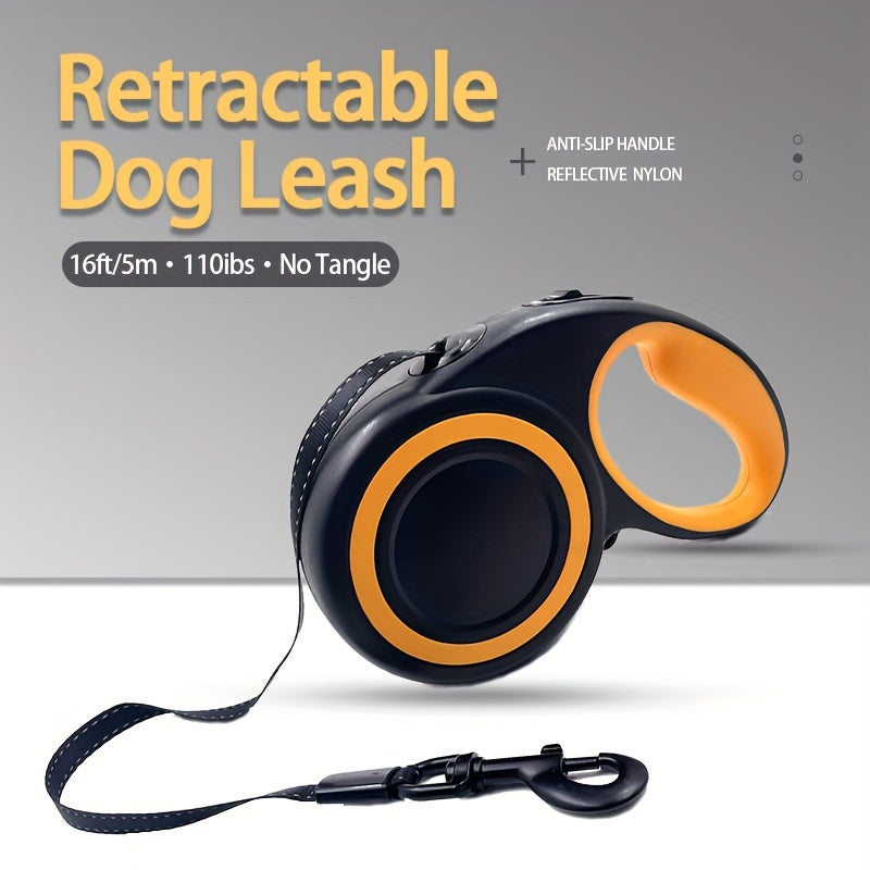 Heavy Duty Reflective Retractable Dog Leash